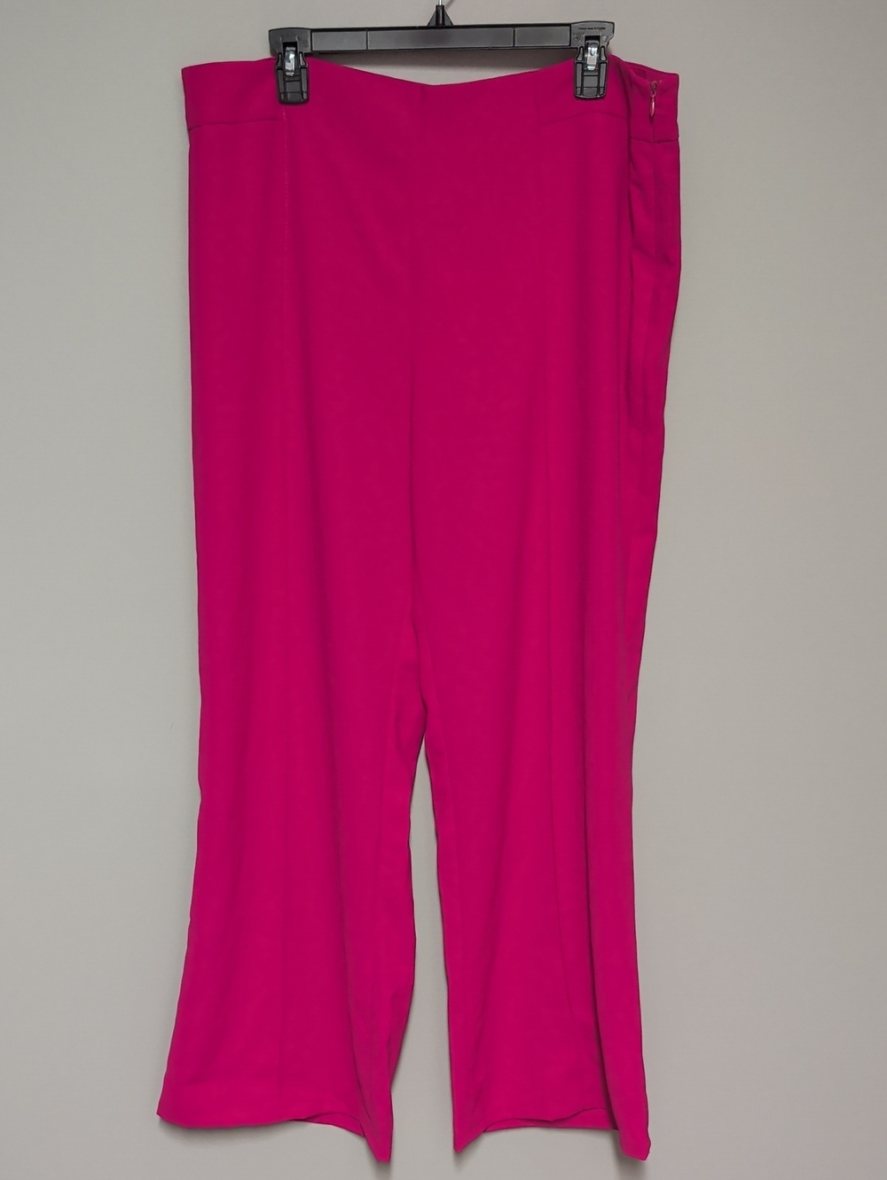 Zara Hot Pink Wide-Leg High-Waist Pants
